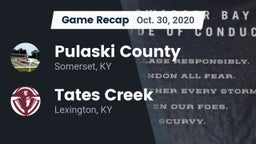 Recap: Pulaski County  vs. Tates Creek  2020