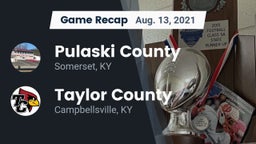 Recap: Pulaski County  vs. Taylor County  2021