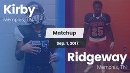 Matchup: Kirby vs. Ridgeway  2017