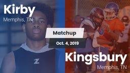 Matchup: Kirby vs. Kingsbury  2019