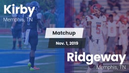 Matchup: Kirby vs. Ridgeway  2019