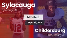 Matchup: Sylacauga vs. Childersburg  2018