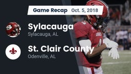 Recap: Sylacauga  vs. St. Clair County  2018