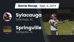 Recap: Sylacauga  vs. Springville  2019