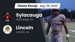 Recap: Sylacauga  vs. Lincoln  2020