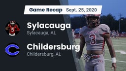 Recap: Sylacauga  vs. Childersburg  2020