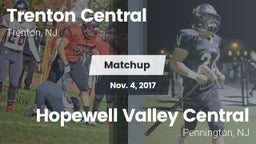 Matchup: Trenton Central vs. Hopewell Valley Central  2017