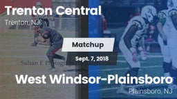 Matchup: Trenton Central vs. West Windsor-Plainsboro  2018
