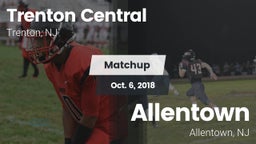 Matchup: Trenton Central vs. Allentown  2018