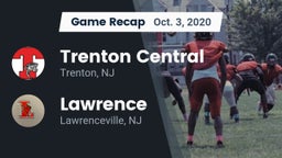 Recap: Trenton Central  vs. Lawrence  2020