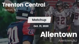 Matchup: Trenton Central vs. Allentown  2020