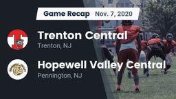 Recap: Trenton Central  vs. Hopewell Valley Central  2020