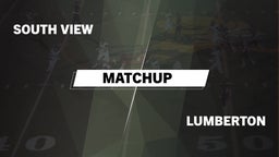 Matchup: South View vs. Lumberton 2016