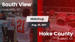 Matchup: South View vs. Hoke County  2017