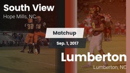 Matchup: South View vs. Lumberton  2017