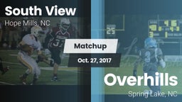 Matchup: South View vs. Overhills  2017