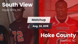 Matchup: South View vs. Hoke County  2018