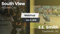 Matchup: South View vs. E.E. Smith  2018