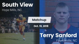 Matchup: South View vs. Terry Sanford  2018