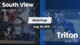 Matchup: South View vs. Triton  2019