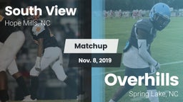 Matchup: South View vs. Overhills  2019