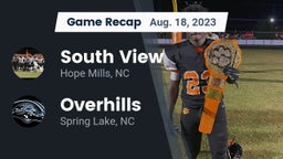 Recap: South View 	 vs. Overhills  2023
