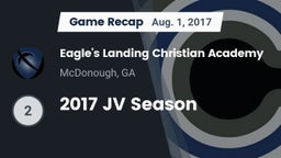 Recap: Eagle's Landing Christian Academy  vs. 2017 JV Season 2017