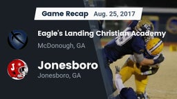 Recap: Eagle's Landing Christian Academy  vs. Jonesboro  2017