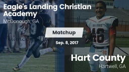 Matchup: Eagle's Landing Chri vs. Hart County  2017