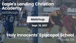 Matchup: Eagle's Landing Chri vs. Holy Innocents' Episcopal School 2017