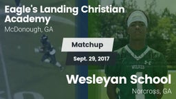 Matchup: Eagle's Landing Chri vs. Wesleyan School 2017