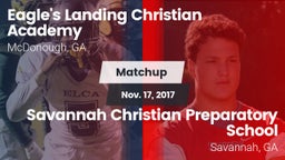 Matchup: Eagle's Landing Chri vs. Savannah Christian Preparatory School 2017