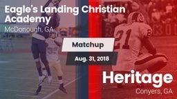 Matchup: Eagle's Landing Chri vs. Heritage  2018