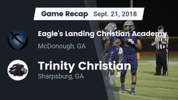 Recap: Eagle's Landing Christian Academy  vs. Trinity Christian  2018