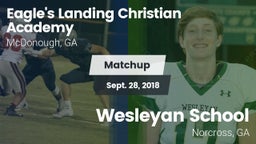 Matchup: Eagle's Landing Chri vs. Wesleyan School 2018