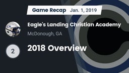 Recap: Eagle's Landing Christian Academy  vs. 2018 Overview 2019