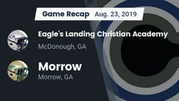 Recap: Eagle's Landing Christian Academy  vs. Morrow  2019