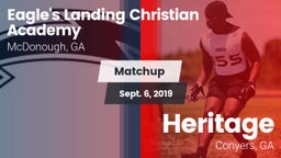 Matchup: Eagle's Landing Chri vs. Heritage  2019