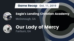 Recap: Eagle's Landing Christian Academy  vs. Our Lady of Mercy  2019