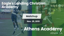 Matchup: Eagle's Landing Chri vs. Athens Academy 2019