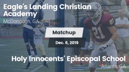 Matchup: Eagle's Landing Chri vs. Holy Innocents' Episcopal School 2019