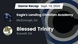 Recap: Eagle's Landing Christian Academy  vs. Blessed Trinity  2020
