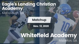Matchup: Eagle's Landing Chri vs. Whitefield Academy 2020