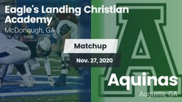 Matchup: Eagle's Landing Chri vs. Aquinas  2020