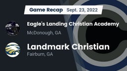 Recap: Eagle's Landing Christian Academy  vs. Landmark Christian  2022