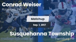 Matchup: Weiser vs. Susquehanna Township  2017