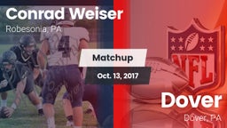 Matchup: Weiser vs. Dover  2017
