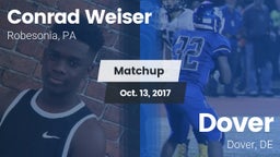 Matchup: Weiser vs. Dover  2017