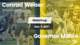 Matchup: Weiser vs. Governor Mifflin  2017