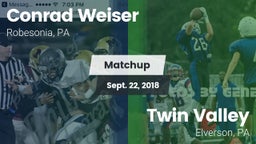 Matchup: Weiser vs. Twin Valley  2018